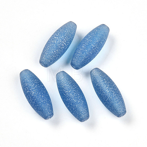 Transparent Frosted Glass Beads SEED-T006-05A-1