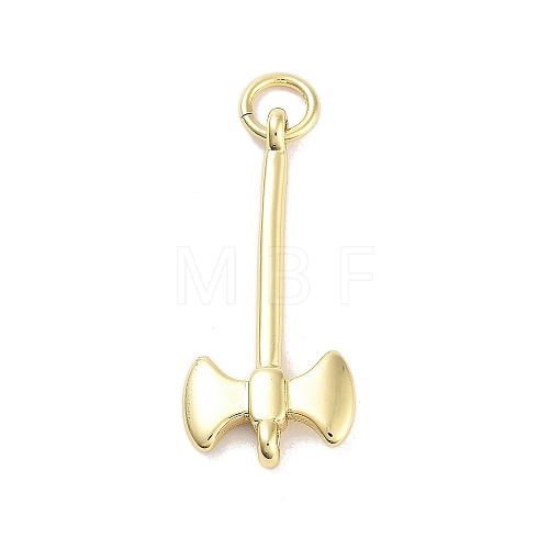 Rack Plating Brass Pendants KK-M293-07G-1