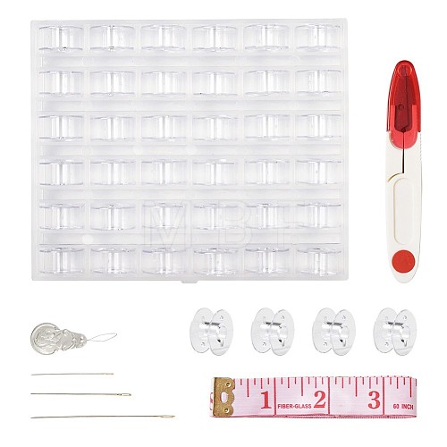 Plastic Household Line Empty Sewing Machine Line Axis Kits DIY-TA0003-05-1