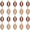 20Pcs 2 Styles Alloy Rhinestone Pendants FIND-SC0022-78-1