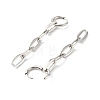 304 Stainless Steel Huggie Hoop Earrings EJEW-JE04548-02-3