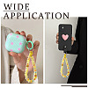 Resin Bead Phone Hand Strap Chains HJEW-TADJ0020-6