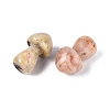Natural Crazy Agate Mushroom Display Decorations G-Q602-03O-2