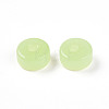 Imitation Jade Glass Beads GLAA-N007-6x3mm-B01-2