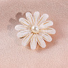 Exquisite Flower Alloy Brooch for Girl Women PW-WG37E88-01-3