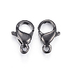 304 Stainless Steel Lobster Claw Clasps X-STAS-H353-G-02B-2