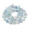Natural Aquamarine Beads Strands G-P534-A08-02-3