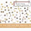 Zinc Alloy  Open Back Bezel Cabochons PALLOY-OC0002-57-2