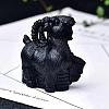 Natural Obsidian Ornament Home Desktop Decoration Craft PW-WG52939-06-1