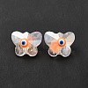Evil Eye Glass Butterfly Beads G-P485-01B-3