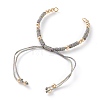 Adjustable Polyester Braided Cord Bracelet Making AJEW-JB00892-07-3