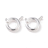 Eco-friendly Brass Spring Ring Clasps LS-KK-D082-01B-S-1