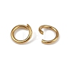 304 Stainless Steel Open Jump Rings X-STAS-Z137-01G-10-2