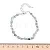 Natural Apatite Beads Bracelets for Women BJEW-H623-02S-16-5