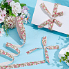 Flower Cotton Ribbon OCOR-WH0109-115B-4
