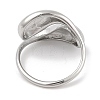 Open 304 Stainless Steel Finger Rings for Women RJEW-B070-01P-3