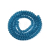 Transparent Glass Beads Strands LS-EGLA-A044-T3mm-MD27-3