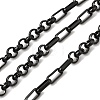 304 Stainless Steel Figaro Chains CHS-K024-03EB-1