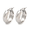 Tarnish Resistant 202 Stainless Steel Hoop Earrings EJEW-H003-38P-06-1
