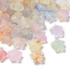 Gradient Color Transparent Acrylic Beads OACR-M023-04A-1