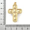 Brass Pendants X-KK-C091-01G-3