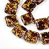 Synthetic Turquoise Beads Strands TURQ-T004-09A-09-2