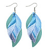 Imitation Leather Dangle Earrings FS-WG7D41A-01-1