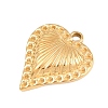 304 Stainless Steel Pendant Rhinestone Settings STAS-K322-06G-2