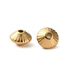 304 Stainless Steel Saucer Spacer Beads SA-L001-01G-01-2