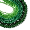 Electroplate Glass Beads Strands EGLA-FS0001-42B-1