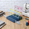 Pine Wood Ruler Slotted Display Stands ODIS-WH0038-330B-03-4