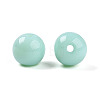 Opaque Solid Color Glass Beads GLAA-N007-8mm-A12-2