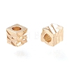 Brass Spacer Beads X-KK-H101-05LG-1