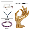 Resin Mannequin Hand Jewelry Display Holder Stands RDIS-WH0009-015-4
