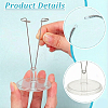 Mini Plastic & Metal Doll Display Stand AJEW-WH0696-631B-3