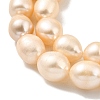 Natural Cultured Freshwater Pearl Beads Strands PEAR-I007-01E-05B-4