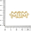 Hollow Brass Connector Charms KK-CBAE532-01J-G-3