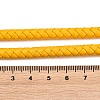 Braided Leather Cord with Core WL-F009-6mm-01-3
