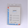 Plastic Badge Card Holders AJEW-R038-01-2