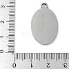 304 Stainless Steel Pendants STAS-L277-03B-P-3