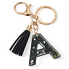 1Pc Resin Letter Keychains KEYC-TADJ0001-09A-2