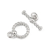 SHEGRACE Brass Toggle Clasps XGR0121P-156P-2