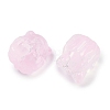 Transparent Spray Paint Glass Beads GLAA-H035-01D-2