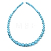 Synthetic Turquoise Graduated Beads Strands GG-CBA2AE1-A04-B-4