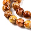 Natural Imperial Jasper Beads Strands G-N342-63J-3