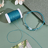 Waxed Polyester Cord YC-WH0018-01F-2