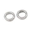 SHEGRACE Brass Spring Gate Rings XGRQ58053-763P-2