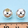 925 Sterling Silver Beads STER-S002-12A-10mm-4