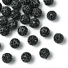 30Pcs Pave Disco Ball Beads RB-YW0001-14I-1