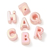 UV Plating Rainbow Iridescent Acrylic Beads OACR-C012-01E-1-2